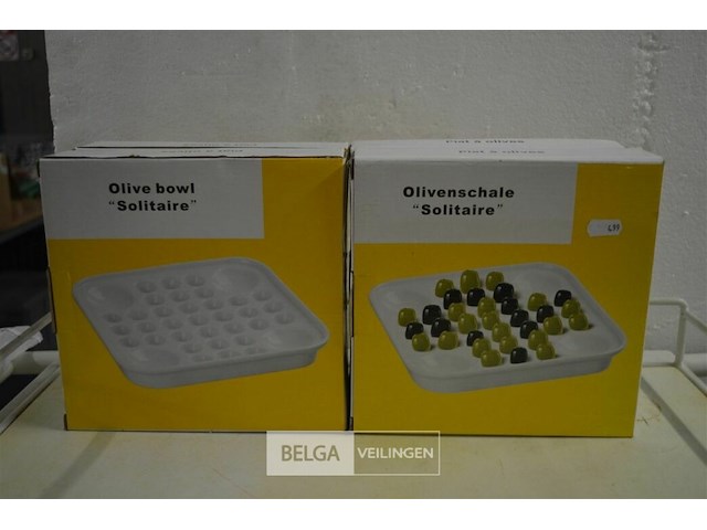 9x solitaire olijfschalen - afbeelding 1 van  2