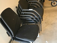 9x stoelen stapelbaar - afbeelding 2 van  2