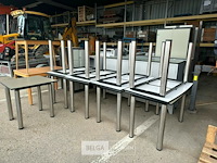 9x tafels in hoogte verstelbaar - afbeelding 2 van  5