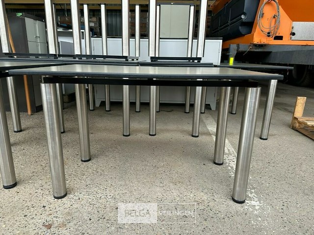 9x tafels in hoogte verstelbaar - afbeelding 4 van  5