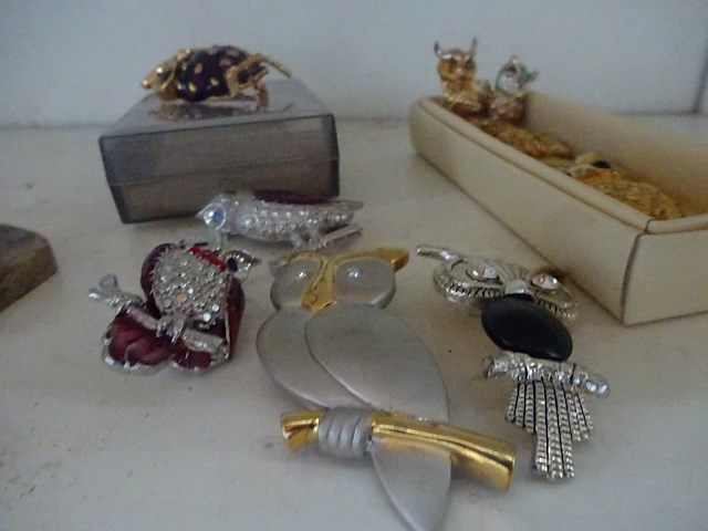 9x uilen sieraad - afbeelding 3 van  4