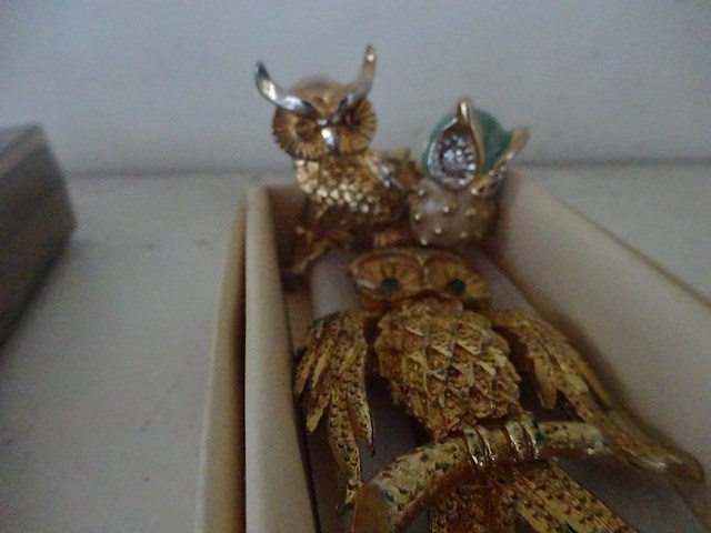 9x uilen sieraad - afbeelding 4 van  4