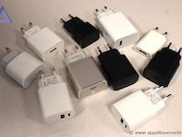 9x usb-laders, werking niet gekend - afbeelding 1 van  1