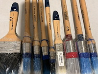 9x verfborstel divers - afbeelding 1 van  3