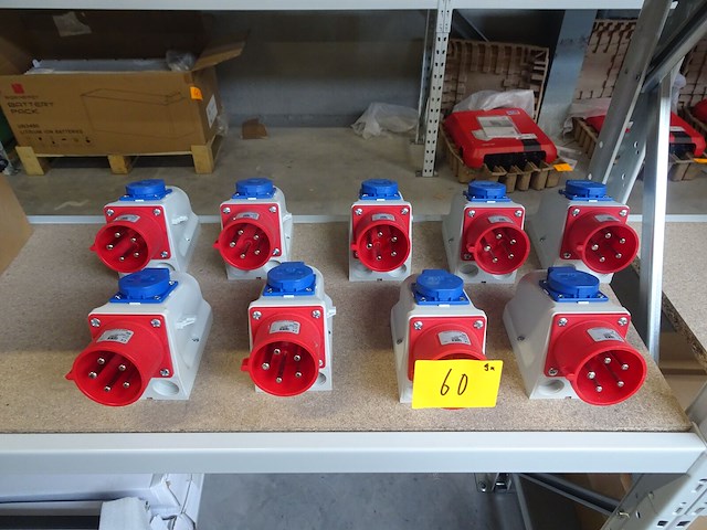 9x wandcontactdoos pce - afbeelding 1 van  3