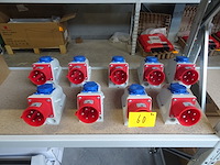 9x wandcontactdoos pce - afbeelding 1 van  3