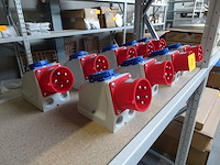 9x wandcontactdoos pce - afbeelding 2 van  3