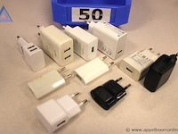 9x wandladers, diverse types en merken, waaronder belkin en 67w, werking niet gekend - afbeelding 1 van  1