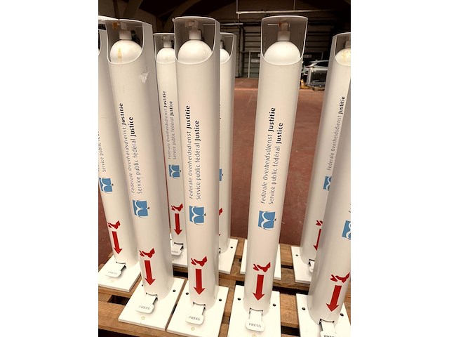 9x zeepdispenser, hooget 1 m - afbeelding 3 van  4