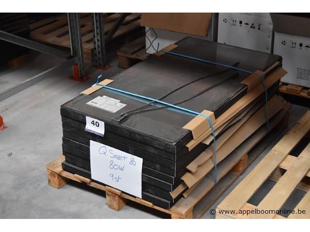 9x zonnepaneel, q. smart, 80 80w, werking niet gekend - afbeelding 1 van  2