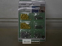 9x250pcs veiligheidsspelden - afbeelding 1 van  3