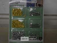 9x250pcs veiligheidsspelden - afbeelding 2 van  3