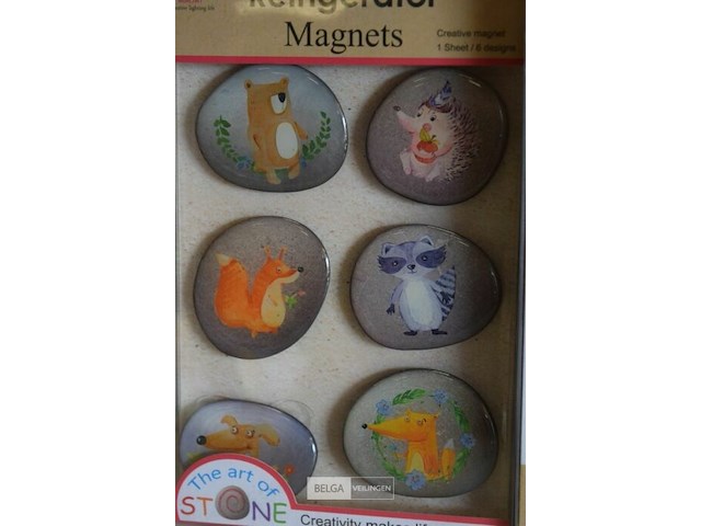 9x6st magneetjes - afbeelding 2 van  3