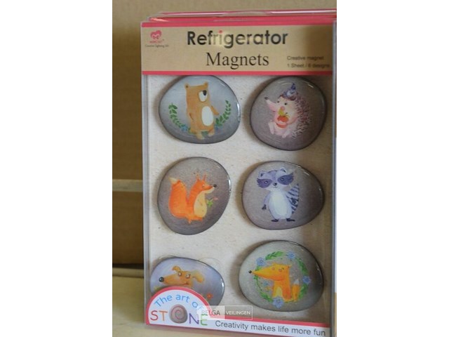 9x6st magneetjes - afbeelding 2 van  3