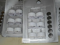 9x6st theelichtjes op batterij - afbeelding 2 van  2