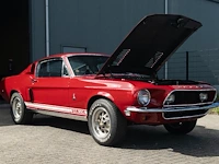 A 1968 shelby gt350 fastback, 302 cui v8, four-speed manual, candy apple red over black, shelby no. 02716 - afbeelding 9 van  73