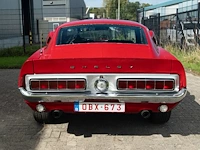 A 1968 shelby gt350 fastback, 302 cui v8, four-speed manual, candy apple red over black, shelby no. 02716 - afbeelding 13 van  73