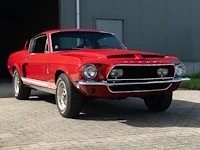 A 1968 shelby gt350 fastback, 302 cui v8, four-speed manual, candy apple red over black, shelby no. 02716 - afbeelding 12 van  73