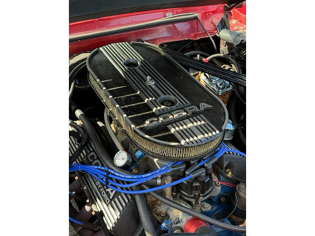 A 1968 shelby gt350 fastback, 302 cui v8, four-speed manual, candy apple red over black, shelby no. 02716 - afbeelding 66 van  73
