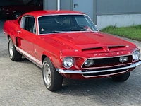 A 1968 shelby gt350 fastback, 302 cui v8, four-speed manual, candy apple red over black, shelby no. 02716 - afbeelding 72 van  73