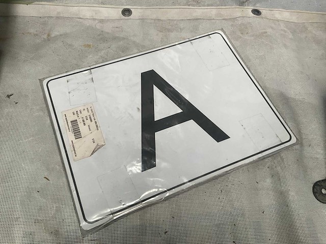 A-bord alu plaat 1 mm vlak - afbeelding 1 van  3