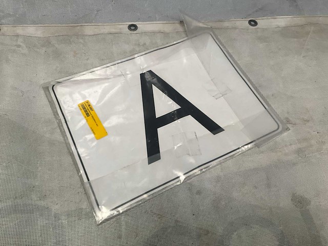 A-bord magneetplaat vinyl - afbeelding 1 van  3