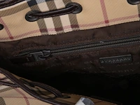 A burberry nova check pattern backpack - afbeelding 2 van  10