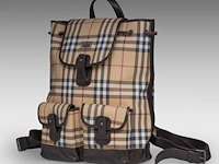 A burberry nova check pattern backpack - afbeelding 3 van  10