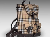 A burberry nova check pattern backpack - afbeelding 7 van  10