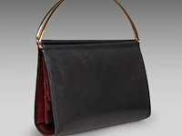A cartier black 'trinity' top handle bag and a 'trinity' wallet - afbeelding 2 van  13