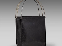A cartier black 'trinity' top handle bag and a 'trinity' wallet - afbeelding 7 van  13