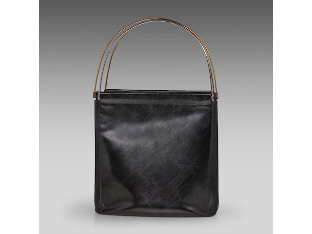 A cartier black 'trinity' top handle bag and a 'trinity' wallet - afbeelding 9 van  13