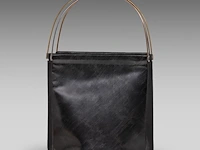 A cartier black 'trinity' top handle bag and a 'trinity' wallet - afbeelding 9 van  13
