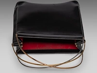 A cartier black 'trinity' top handle bag and a 'trinity' wallet - afbeelding 11 van  13