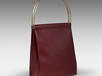A cartier burgundy 'trinity' top handle bag, wallet and two 'must de cartier' wallets - afbeelding 9 van  16
