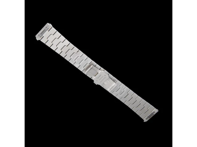 A cartier santos de cartier, ref. wssa0048, large model, blue adlc - afbeelding 9 van  11