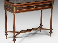 A charming louis xvi console table, ca. 1800 85.5 x 100.5 x 42.5 cm. (33.65 x 39.57 x 16.73 in.)