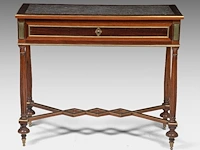 A charming louis xvi console table, ca. 1800 85.5 x 100.5 x 42.5 cm. (33.65 x 39.57 x 16.73 in.) - afbeelding 2 van  6