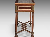 A charming louis xvi console table, ca. 1800 85.5 x 100.5 x 42.5 cm. (33.65 x 39.57 x 16.73 in.) - afbeelding 3 van  6