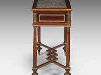 A charming louis xvi console table, ca. 1800 85.5 x 100.5 x 42.5 cm. (33.65 x 39.57 x 16.73 in.) - afbeelding 5 van  6