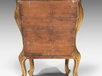 A charming venetian rococo giltwood cabinet, mid 18thc 77 x 58 x 37 cm. (30.30 x 22.82 x 14.57 in.) - afbeelding 4 van  6