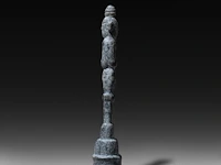 A chinese carved jade phallic figure with a phallic end, shang dynasty style 22.5 cm. (8.85 in.) - afbeelding 3 van  4