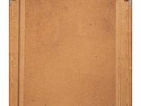 A chinese ming-style painting, 'a visit to the emperor', colour on silk, late 19thc, framed 74,5 x 161 cm - afbeelding 3 van  6