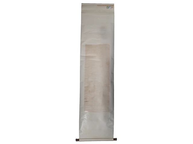 A chinese scroll painting, 'gourd vines', seal stamped 'qi bai shi', 34,5 x 100 cm - afbeelding 3 van  5