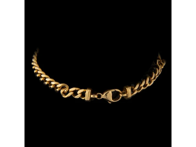 A chopard 'happy diamonds' bracelet in 18ct gold, l: 20 cm, weight: 20,6 g (+) - afbeelding 2 van  8