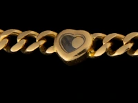 A chopard 'happy diamonds' bracelet in 18ct gold, l: 20 cm, weight: 20,6 g (+) - afbeelding 3 van  8