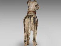 A cold-painted vienna bronze great dane 21.5 cm. (8.46 in.) - afbeelding 5 van  7