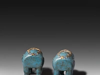 A collection of 35 japanese cloisonné enameled vases, 19th/20thc, tallest h 30,5 cm - afbeelding 5 van  5