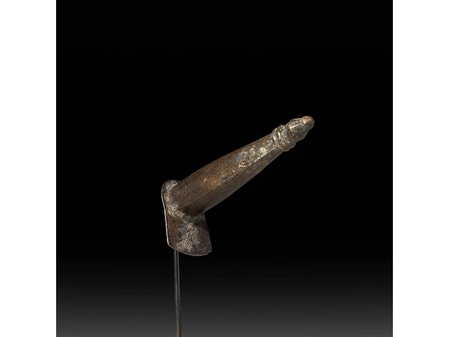 A collection of 4 tribal kalasha and a telsum phallic necklace, konso people, ethiopia, l 17 cm (tallest) - afbeelding 7 van  11