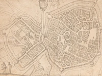 A collection of 5 framed antique maps - afbeelding 3 van  16
